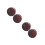 2Pcs Coffee Stone Ear Piercing Plugs Ear Tunnel Expanders for Parties 7