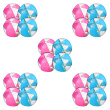 20Pcs Large Inflatable PVC Balls Glitter Pool Party Toys