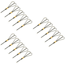 150Pcs Black Cocktail Picks Bamboo Fruit Sticks for Bar and Appetizers