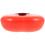 Orange Divided Serving Dish with Lid PP Snack Tray for Home Use 1