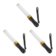3St Zwarte Decoratieve Lichtstick Handige Herbruikbare Feeststick