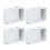 Set Of 2 Blind Fitting Brackets Roller Mechanism Support For Blinds 2