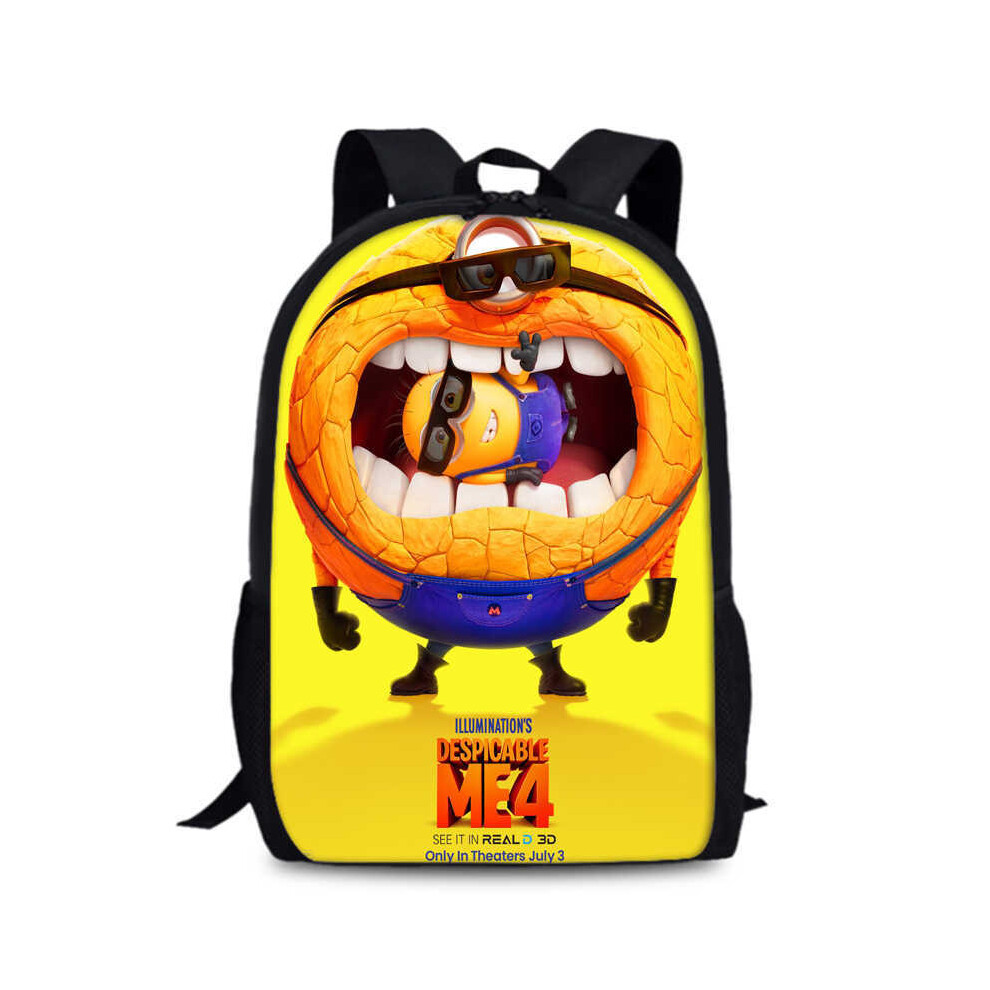 (7) And Functional Stylish Despicable Me 4 Backpack For School Large Capacity Students