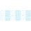 300Pcs Durable Blue Plastic Chips Game Counting Markers for Kids 6