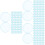 300Pcs Durable Blue Plastic Chips Game Counting Markers for Kids 8