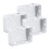 Set Of 2 Blind Fitting Brackets Roller Mechanism Support For Blinds 10