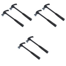 6Pcs Black Metal with Plastic Handle for Household Repairs
