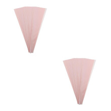 100St Duurzame Roze Bloemzakjes Kraftpapier En Plastic Voor Rozen