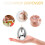Toothpick Dispenser Storage Box Holder Container Egg Shaped Holders 7