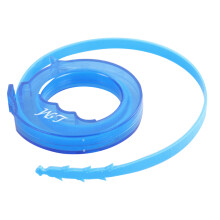 Blue Drain Hair Collector Multi-Tooth Sewer Snake for Home Use