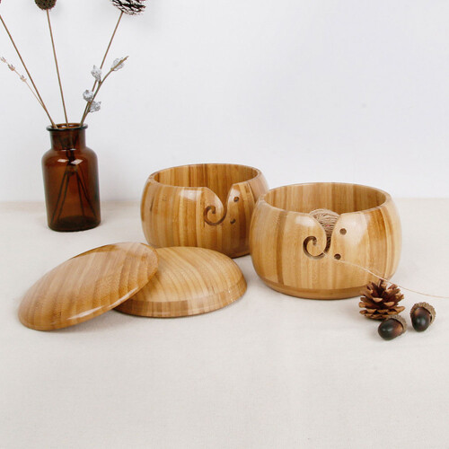 Durable Yarn Ball Storage Bowl for Crochet and Knitting 1