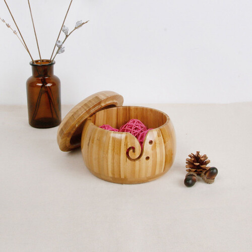 Durable Yarn Ball Storage Bowl for Crochet and Knitting 2