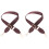 2Pcs Coffee Adjustable Bag Replacement Straps Fashionable Durable Use 3