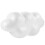 2Pcs Unpainted White Foams Cloud DIY Model Craft Ornament Lightweight 2