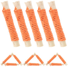 20Pcs Multi Bamboo Small Pet Chew Toys Rabbit Hamster Guinea Pig Toys