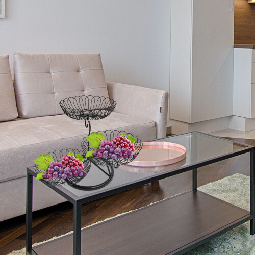 1Decoratieve Ijzeren Fruitmand Multifunctioneel Thuis 2