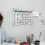 1Set Clear Acrylic Message Board Multi-Function Home Desk Memo Board 5