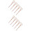 100Pcs Red Cocktail Picks Bamboo Fruit Sticks for Bars and Appetizers 5