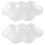2Pcs Unpainted White Foams Cloud DIY Model Craft Ornament Lightweight 6