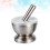 2Pièces Pilon À Ail En Acier Argenté, Ustensile De Cuisine Polyvalent 6