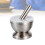 2Pièces Pilon À Ail En Acier Argenté, Ustensile De Cuisine Polyvalent 7