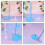 12Pcs Assorted Plastic Doll Support Stands for Kids Doll Games 3