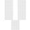 500Pcs White Note Cards Thickened Compact Blank Business Cards 9