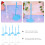 12Pcs Assorted Plastic Doll Support Stands for Kids Doll Games 5