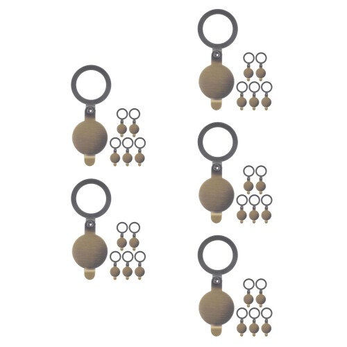 30Pcs Solid Copper Door Peephole Cover with Privacy for Home Use 2