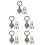 30Pcs Solid Copper Door Peephole Cover with Privacy for Home Use 5