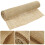 Cotton Linen Hessian Table Runner Rustic Burlap for Crafting 9
