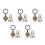 30Pcs Solid Copper Door Peephole Cover with Privacy for Home Use 8