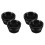 4Pcs ABS Shower Drain Plug Floor Drain Backflow Preventer for Basement 1