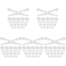 750 Pcs Foam Semi-Circle Crafts For Diy Toddler Projects
