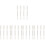 20Pcs Pen-Shaped Glue Stick White Safe Material for Handmade Projects 4