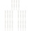 20Pcs Pen-Shaped Glue Stick White Safe Material for Handmade Projects 5