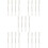 20Pcs Pen-Shaped Glue Stick White Safe Material for Handmade Projects 6