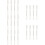 20Pcs Pen-Shaped Glue Stick White Safe Material for Handmade Projects 9