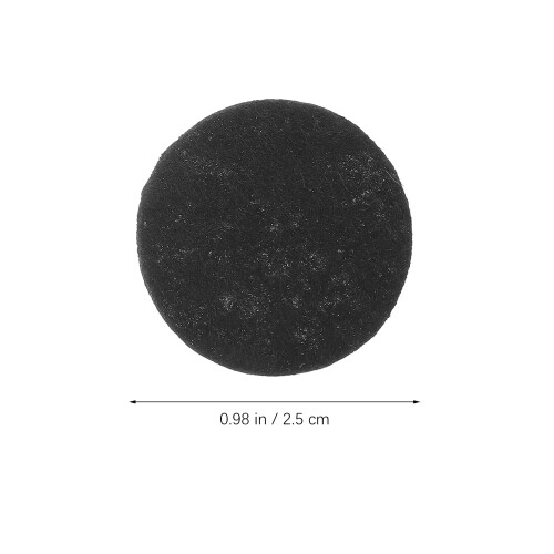500Pcs Black Felt Sheets for Kids DIY Craft Ornaments Patchwork Fabric 2
