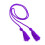 Solid Color Purple Graduation Ropes Set 5