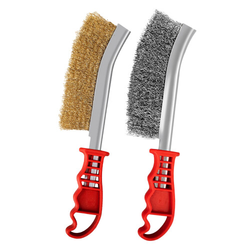 8Pcs Compact Metal Wire Brushes for Cleaning Rust and Home Maintenance 2