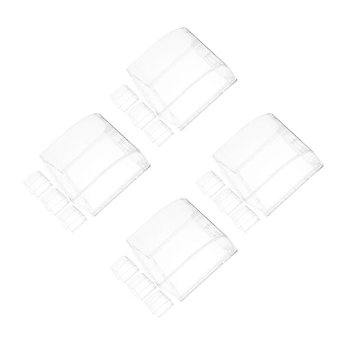 16Pcs ABS Waterproof Outlet Covers for Home Use Transparent Durable
