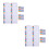 Multi-Color Breaker Panel Label Stickers PVC Waterproof 5