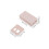 1Set Clay Bead Roller Tool Apricot Plastic Polymer Craft Shaping Mold 2
