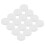 40Pcs Tinplate Mason Jar Covers White Reusable Sealing Lids 3