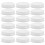 40Pcs Tinplate Mason Jar Covers White Reusable Sealing Lids 7