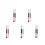 10Pcs Dual-Headed Sponge Brushes Assorted Color Washable Drawing Tools 7