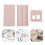 1Set Clay Bead Roller Tool Apricot Plastic Polymer Craft Shaping Mold 9