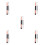 10Pcs Dual-Headed Sponge Brushes Assorted Color Washable Drawing Tools 8