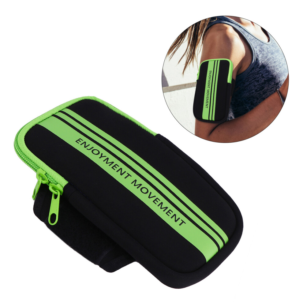 Armband Mobile Phone Bag Oxford Cloth 1Set 4.13X1.97x7.08in 3723015812396